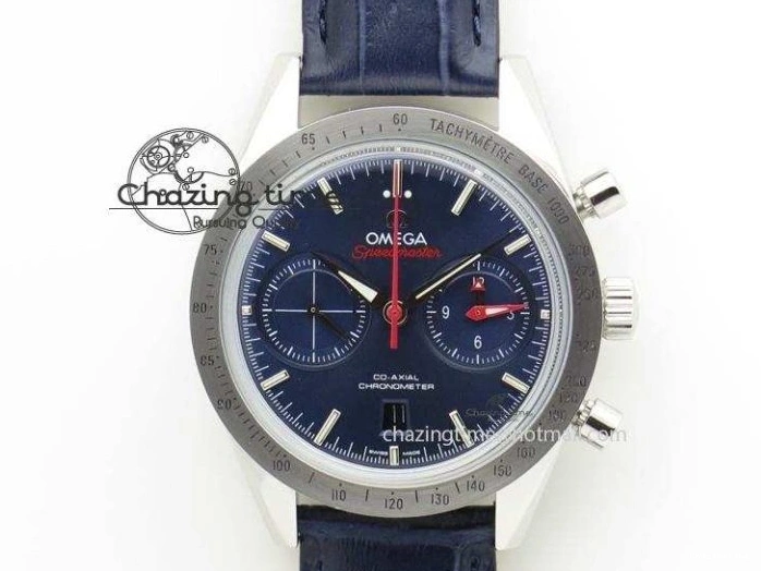 0411 2018 Seamaster Diver 300M RG Blue Ceramic VSF 1:1 Best Edition Blue Dial on Blue Rubber Strap A WeatherProof 7914